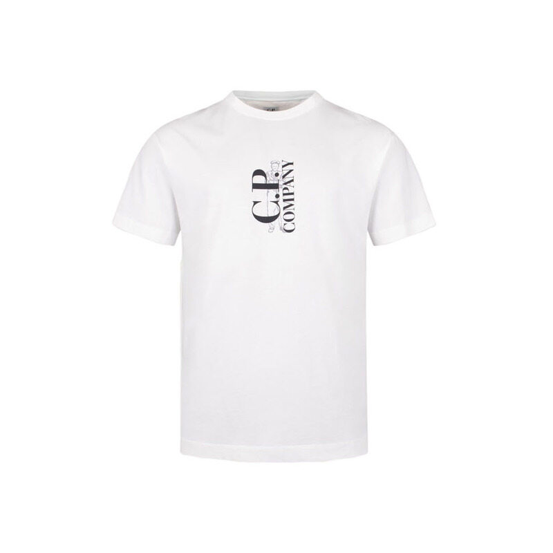 25SS 로고 프린팅 티셔츠 18CMTS138A 005100W 103 - CP company