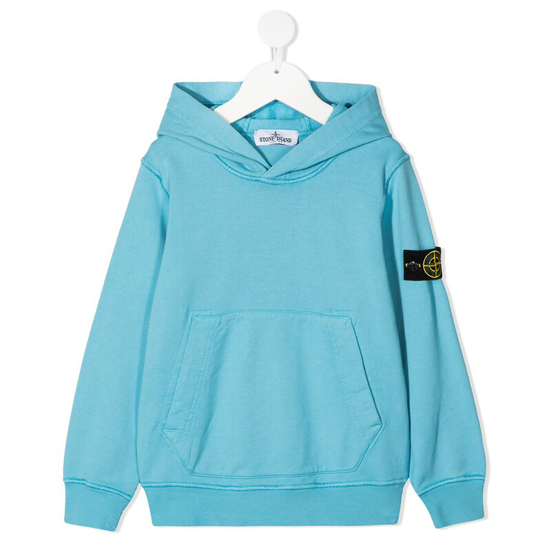 21SS 키즈 여성 와펜 후드티 741661640 V0042 - Stone Island