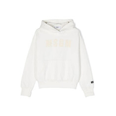 23FW 키즈 여성 로고 후드티 화이트 F3MSJUHS177 013 썸네일 1