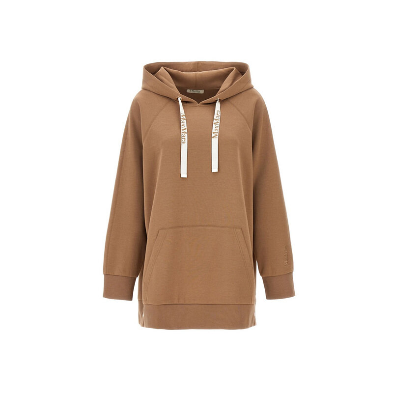 24FW OSPITE 드로스트링 후드티 카멜 2429946041 004 - Max Mara