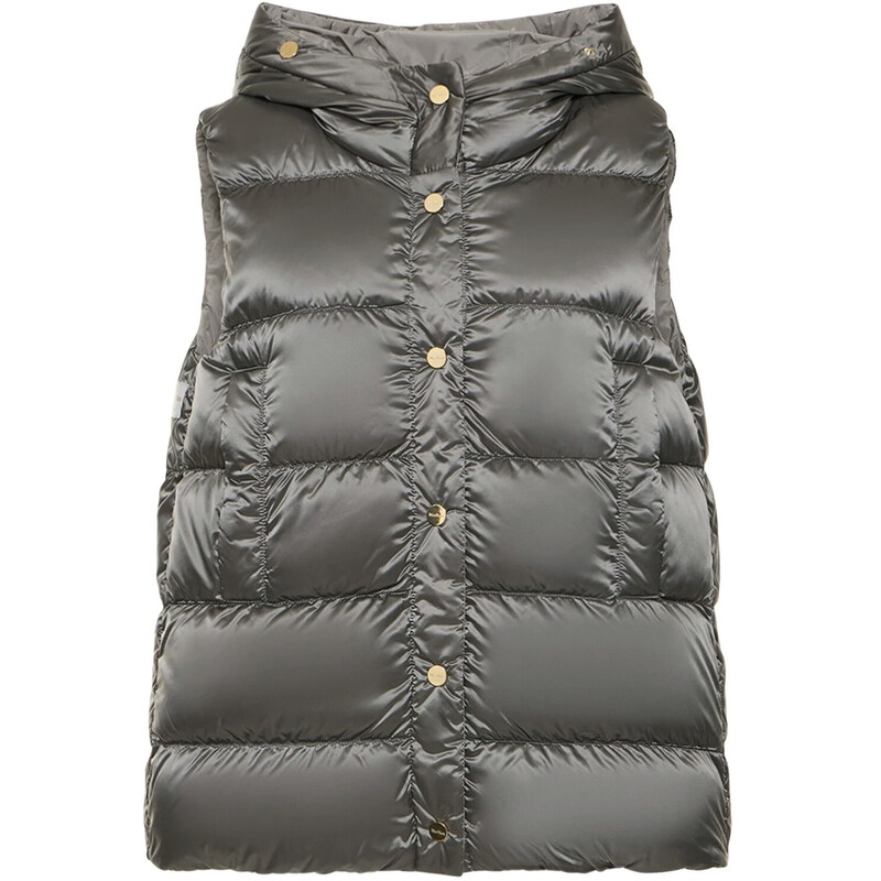 24SS JSOFT 리버시블 후드 패딩조끼 2419291084 089 - Max Mara