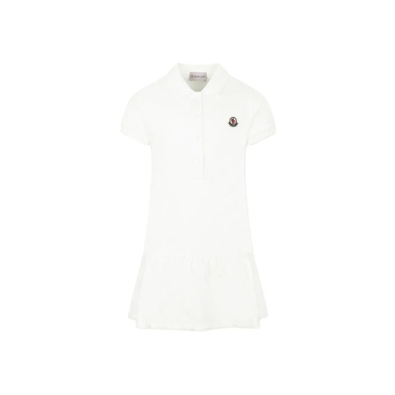 25SS 키즈 여성 로고 폴로 원피스 8I000 14 89AL2 034 - Moncler