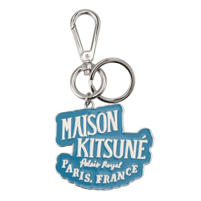 23FW 로고 팔라이스 로얄 키링 LM06901AM1005 P462 - Maison Kitsune