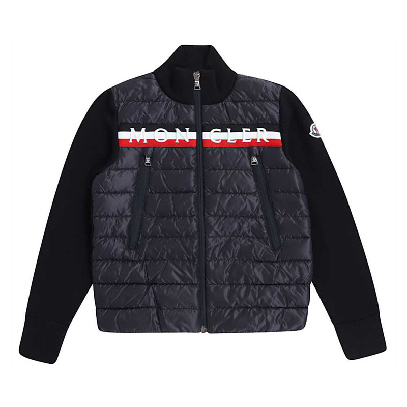 21FW 키즈 여성 로고니트패딩자켓 9B506 20 V9173 742 - Moncler