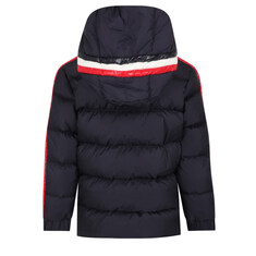 22FW 키즈 여성 로고 후드 패딩 1A000 19 68352 742 썸네일 2