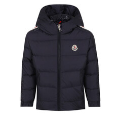 22FW 키즈 여성 로고 후드 패딩 1A000 19 68352 742 썸네일 1