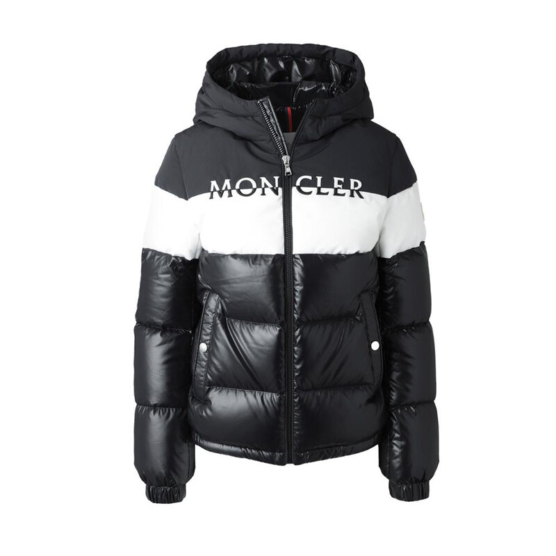 22FW 키즈 여성 로고 후드 패딩 1A000 21 68950 999 - Moncler