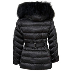 24FW CUPIDONE 로고 후드 퍼 패딩 1A001 77 59685 999 썸네일 2