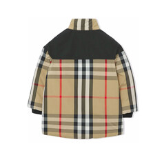 21FW 키즈 여성 빈티지 체크 후드패딩 8041159 썸네일 2