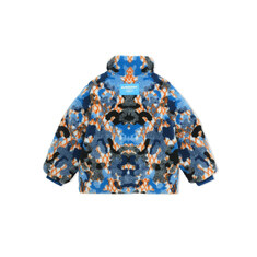 22FW 키즈 여성 리버스 플리스 패딩 자켓 블루 8053703 썸네일 2