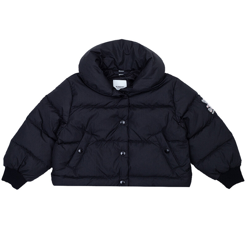 22FW 키즈 여성 테디베어 패딩자켓 블랙 8053905 - Burberry