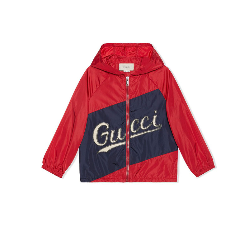 21SS 키즈 여성 배색 후드 자켓 638052 XWAMC 6429 - Gucci
