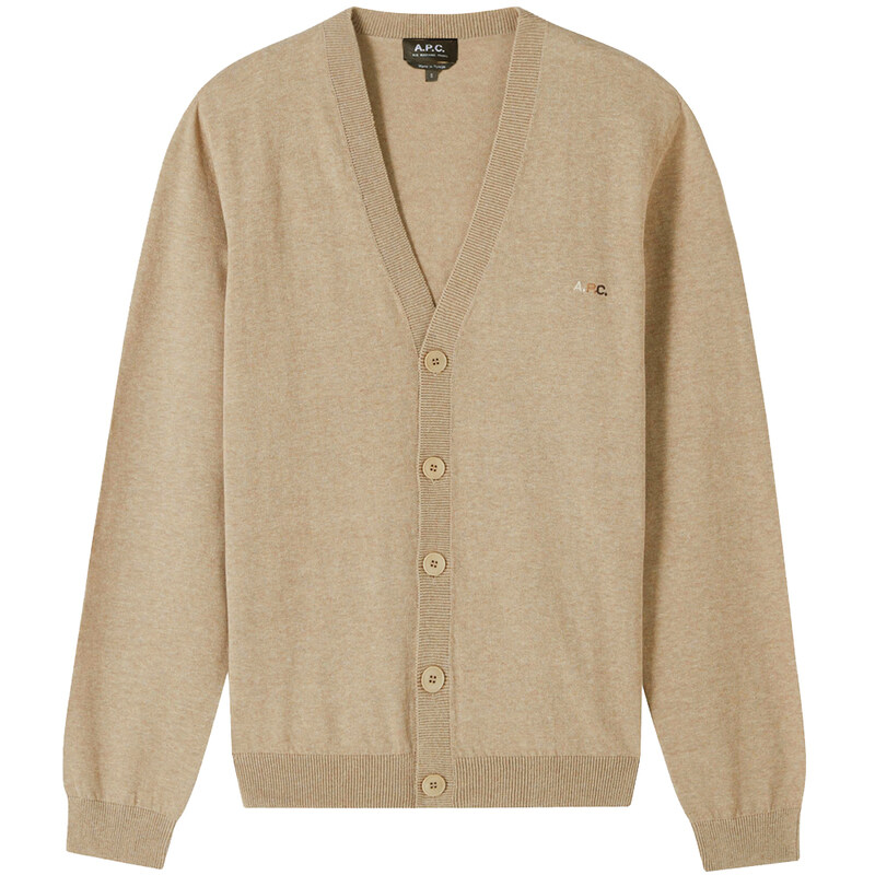 25SS 제이미 JAMIE 로고 가디건 COEZJ H22315 PBC - A.P.C.