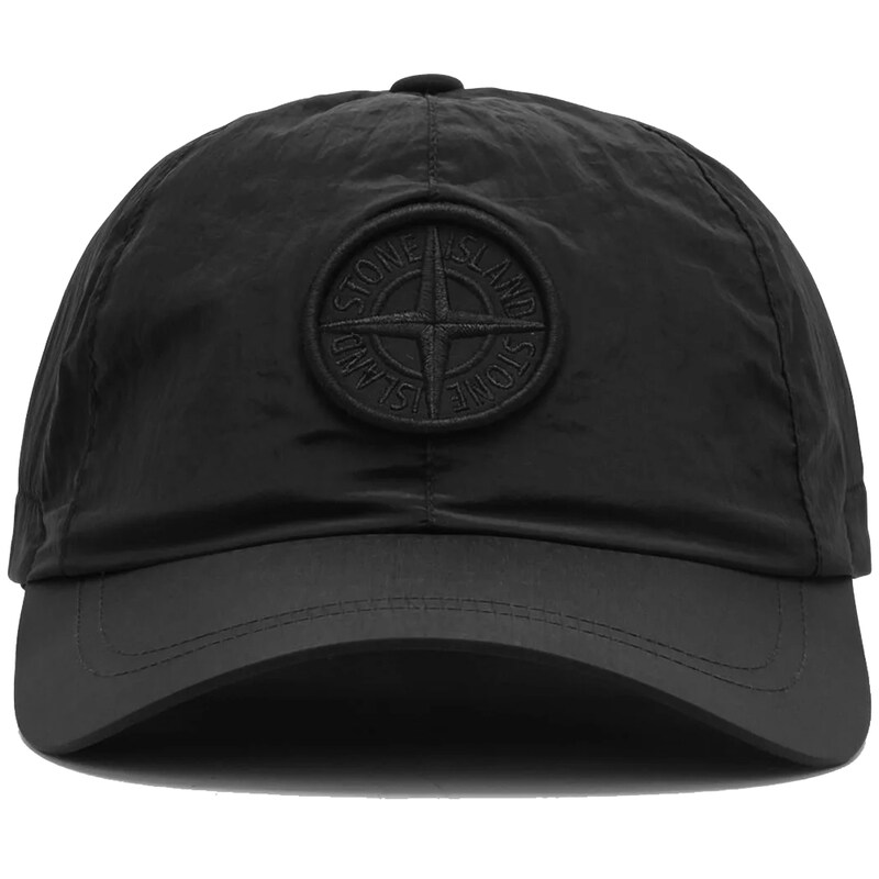 24SS 로고 자수 나일론 캡모자 블랙 801599576 A0029 - Stone Island