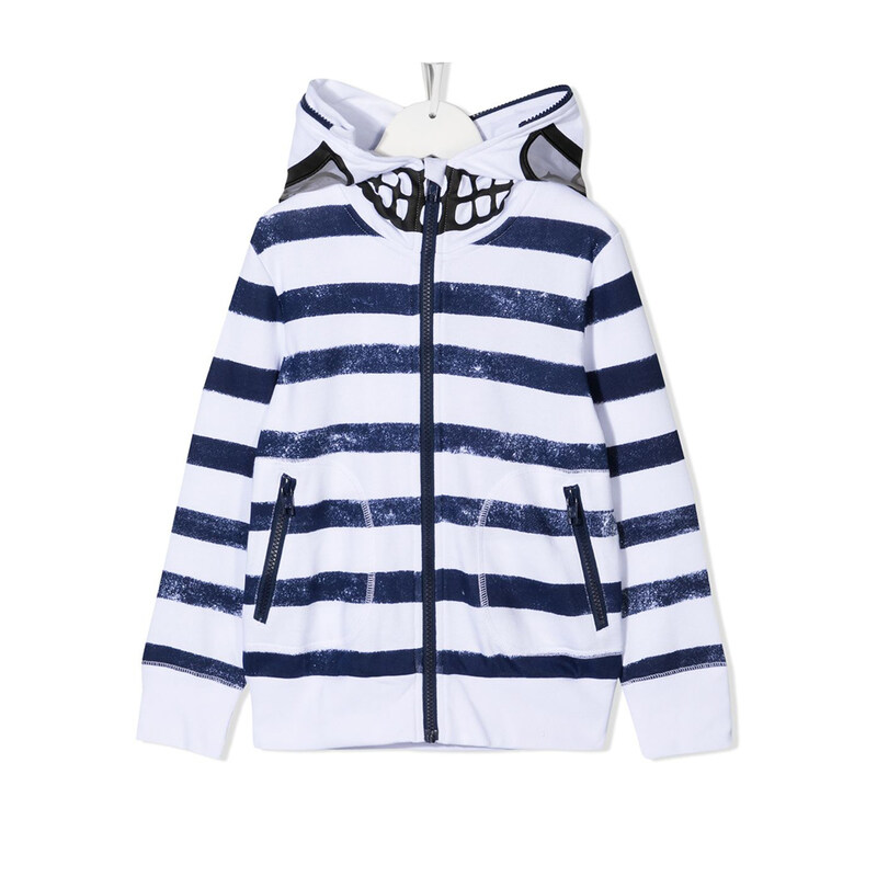 21SS 키즈 여성 스트라이프 집업 602250 SQJ84 H402 - Stella McCartney