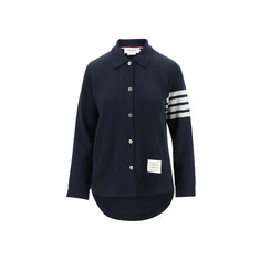 23FW 여성 사선완장 니트 셔츠자켓 FJT274A 07545 415 썸네일 1