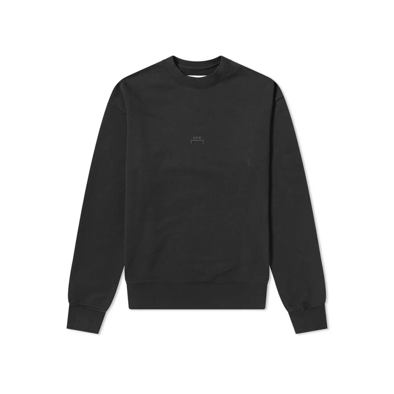 11주년 시그니처 로고 맨투맨 블랙 MW001WHL BLK - A Cold Wall