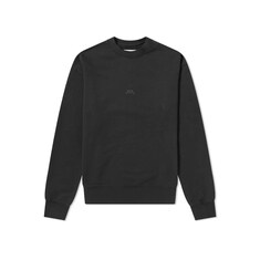 11주년 시그니처 로고 맨투맨 블랙 MW001WHL BLK 썸네일 1