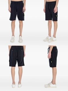 스톤 아일랜드 남성 반바지 스톤아일랜드 컴퍼스 배지 쇼츠 K1S156200009S0060 썸네일 4