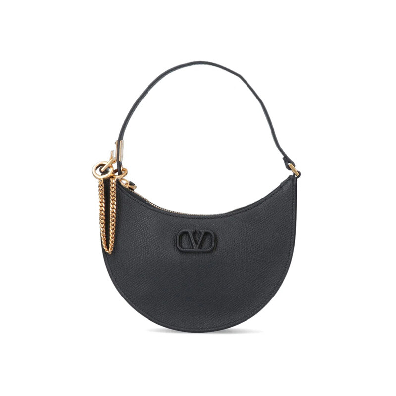 25SS 미니 V 로고 숄더백 블랙 6W2P0W19 RQR 0NO - Valentino Garavani