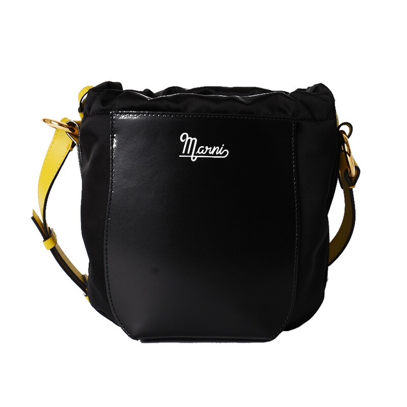 24FW 로고 프린트 버킷백 SBMP0030U0 P4575 Z3O78 - Marni
