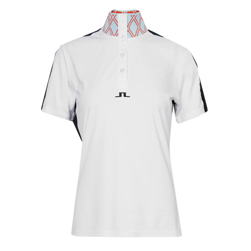 24SS PIP 로고 패치 카라 티셔츠 GWJT09010 0000 - J.Lindeberg