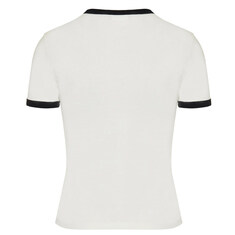 24SS 콘트라스트 티셔츠 화이트 PERJTS017JS0070 0098 썸네일 2
