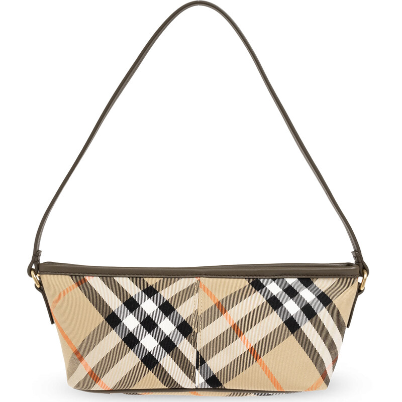 25SS 에센셜 심플 바게트 숄더백 샌드 8095296 - Burberry