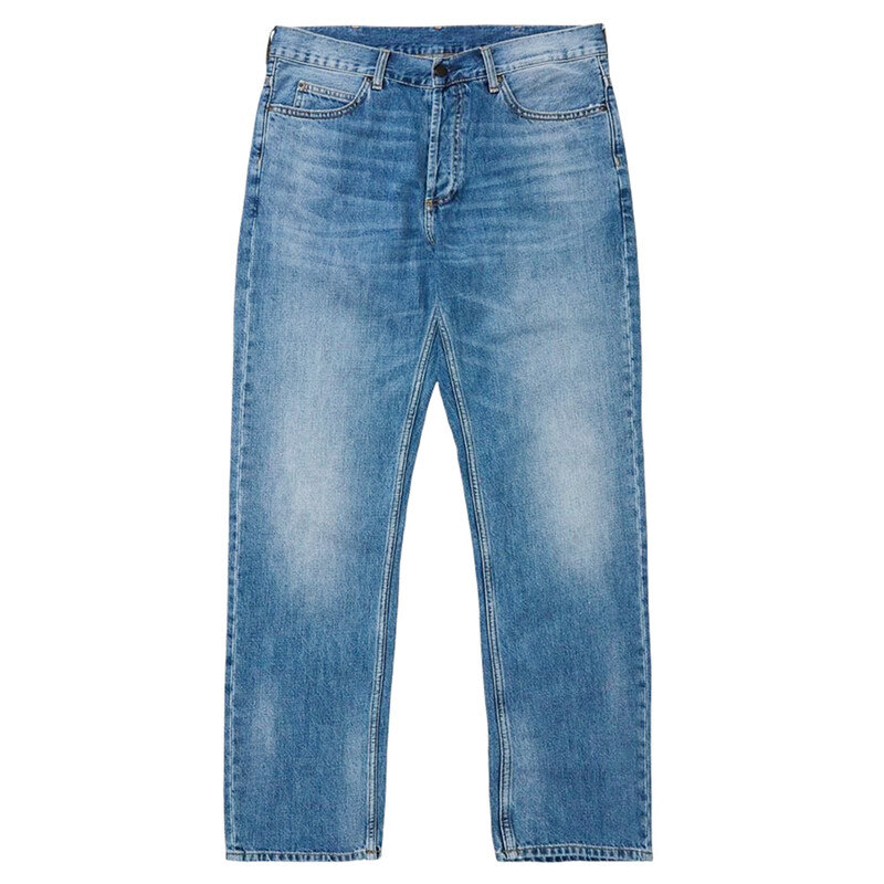 24SS 로고 패치 말로우 데님 팬츠 중청 I023029 01WJ - Carhartt