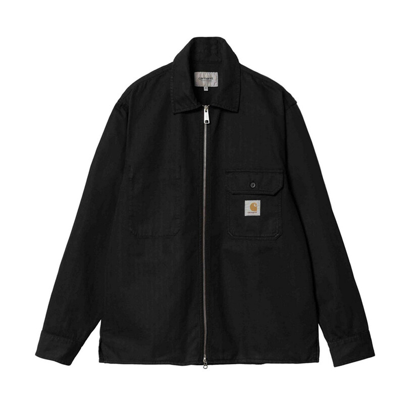 24SS 가먼트 다이드 셔츠 집업 자켓 I033276 89GD - Carhartt
