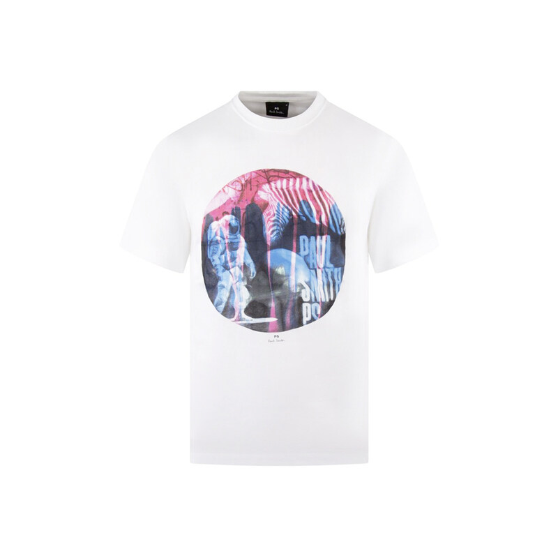 24FW 로고 애스트로넛 티셔츠 M2R 011R NP4690 01 - Paul Smith