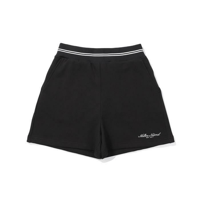 [밀라코/국내발송] 말본골프 BILLIE II 스웨트 쇼츠 M5112LHP33BLK - Malbon