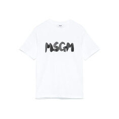 25SS 키즈 여성 로고 프린트 티셔츠 S5MSJUTH065 001 썸네일 1