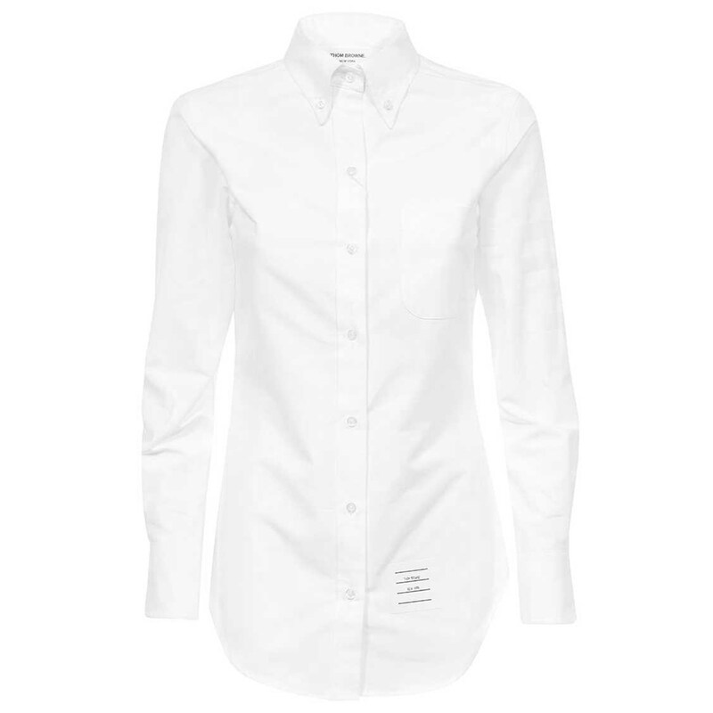 25SS 클래식 포인트 옥스포드 셔츠 FLL005A 06496 100 - Thom Browne