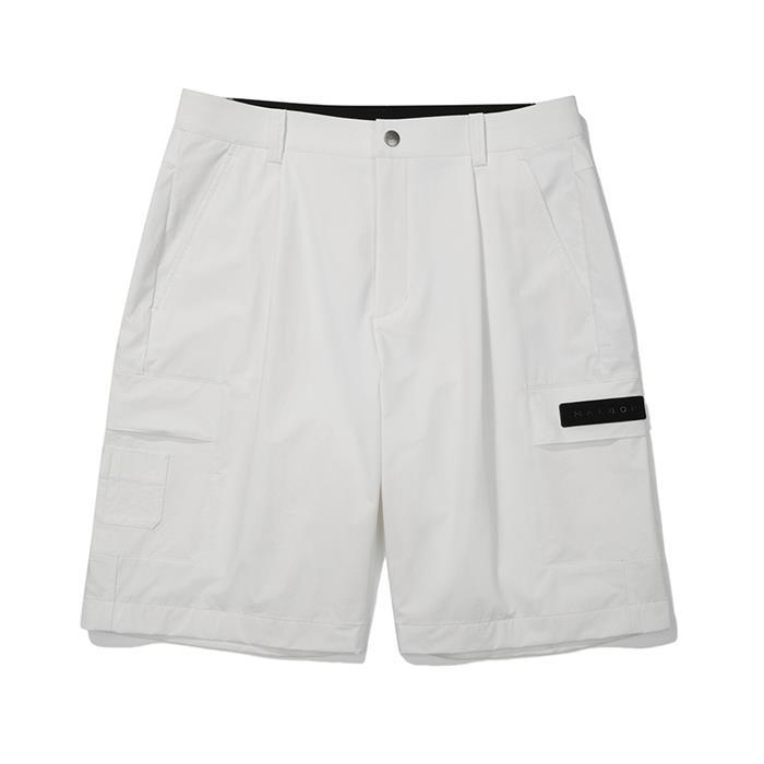 [밀라코/국내발송] 말본골프 버뮤다핏 카고포켓 반바지 M5221PHP47WHT - Malbon