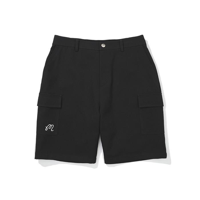 [밀라코/국내발송] 말본골프 카고 포켓 하프 팬츠 M5221PHP82BLK - Malbon
