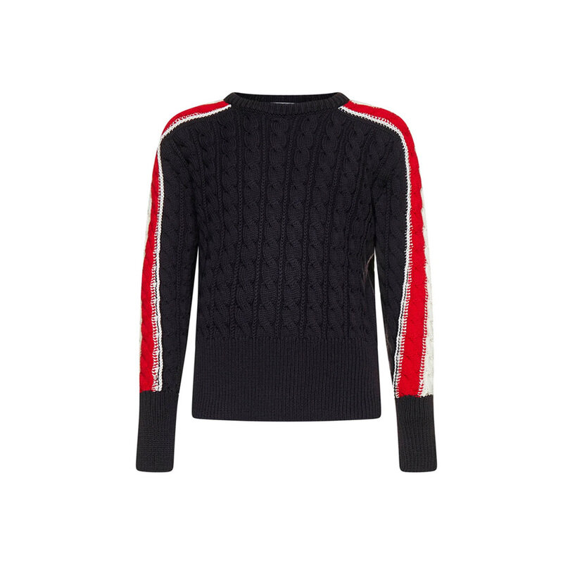 13주년 RWB 케이블 스티치 니트 MKA389A Y1024 415 - Thom Browne