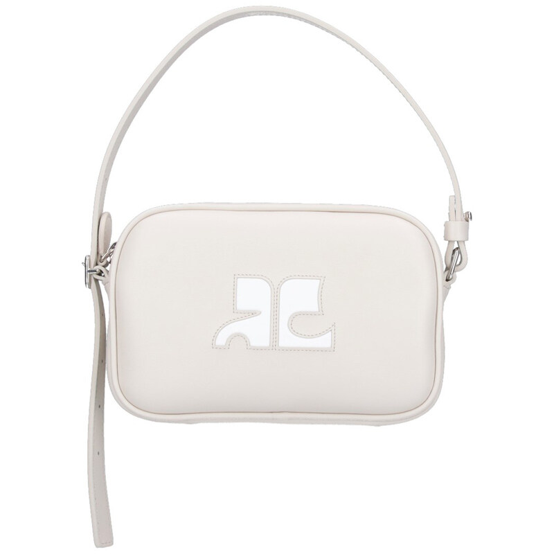 24SS 로고 슬림 레더 크로스백 124GSA092CR0027 9100 - Courreges