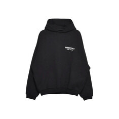 24FW 에센셜 기모 후드티 192HO246250F BLACK 썸네일 1