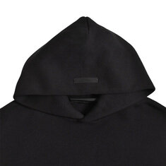 24FW 에센셜 기모 후드티 192HO246250F BLACK 썸네일 3