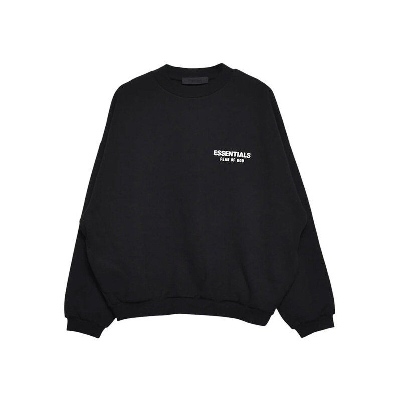 24FW 에센셜 기모 맨투맨 192HO246260F BLACK - Fear of God