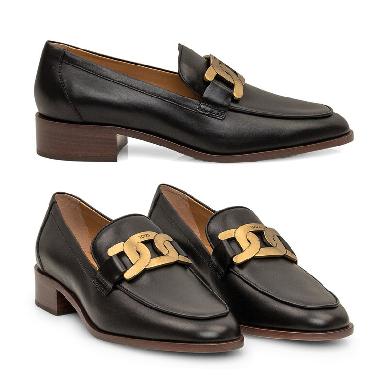 25SS 카테나 금장 체인 로퍼 XXW28K0FR00 GOC B999 - Tods