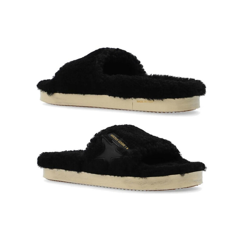 22FW 여성 스타 시어링슬리퍼 GWF00200 F002801 90100 - Golden Goose