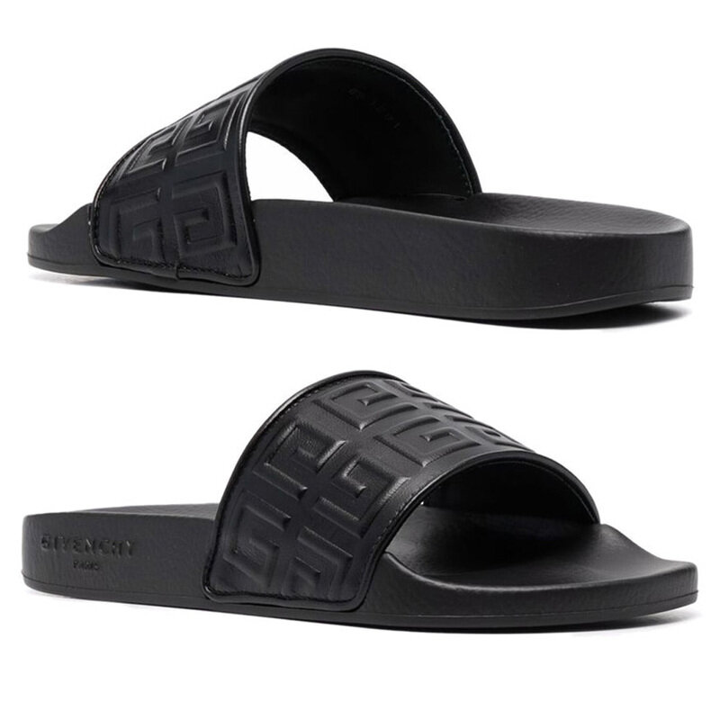 24SS 엠보스 4G 로고 밴드 슬리퍼 BE3060E18A 001 - Givenchy