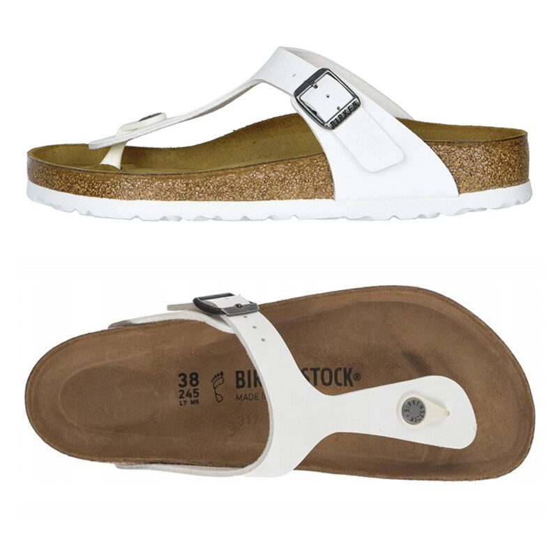 24SS 지제 GIZEH 레귤러핏 샌들 화이트 0745531 WHITE - Birkenstock