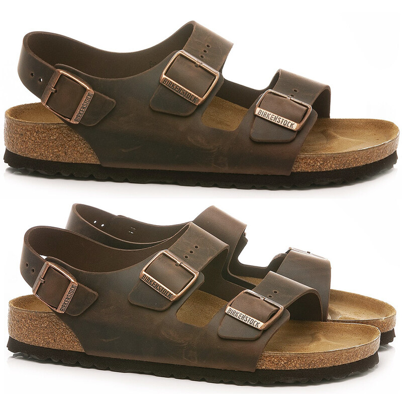 24SS 밀라노 MILANO BS 네로우핏 샌들 0034873 HABANA - Birkenstock