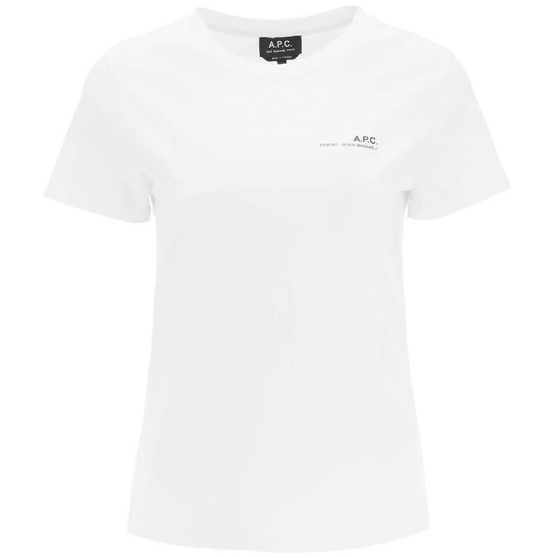 24SS 여성 미니 로고 프린팅 티셔츠 COEOP F26012 AAB - A.P.C.
