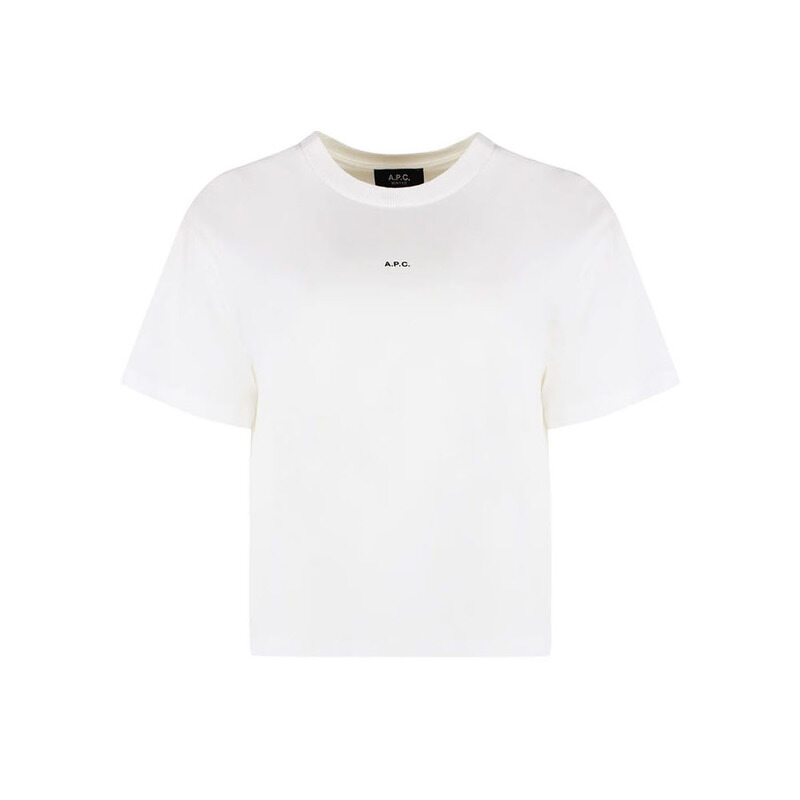 25SS 마이크로 로고 박시 티셔츠 COHBW F26387 TAG - A.P.C.