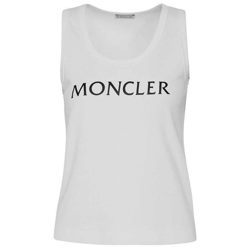 23FW 로고 프린팅 리브 탱크탑 8P000 01 89A0D 033 - Moncler