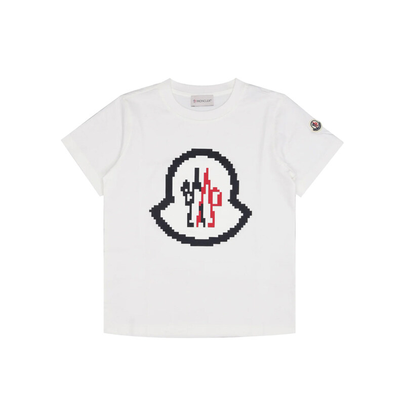 24SS 키즈 여성 프린팅 티셔츠 8C000 01 89AFV 034 - Moncler